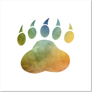 Bear Paw Posters and Art